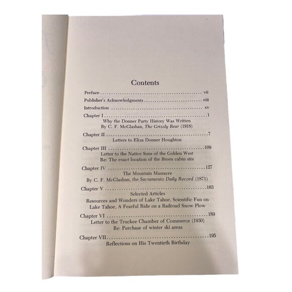 From The Desk Of Truckees C.F. McGlashan First Edition Paperback By M. Nona & Be - Picture 7 of 10